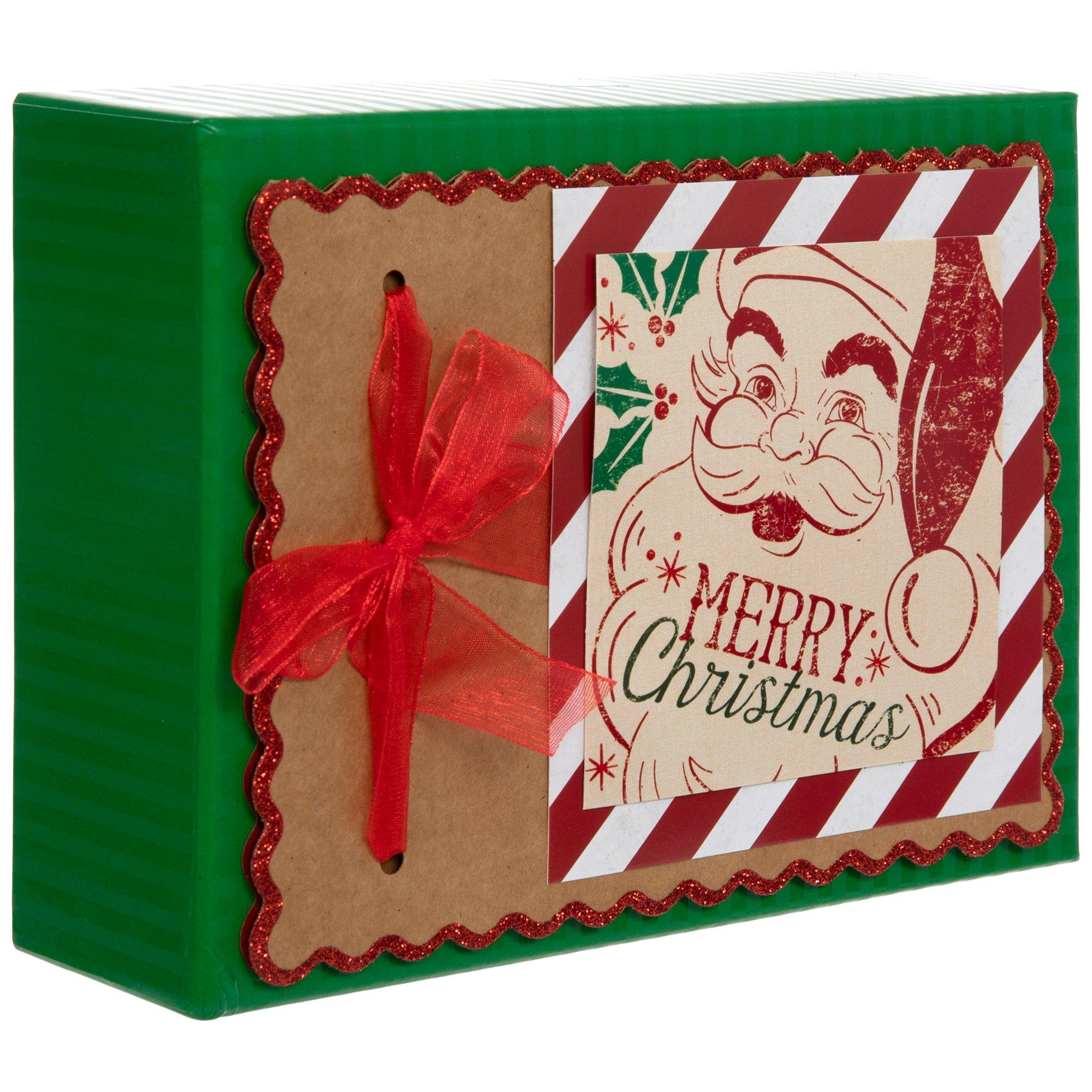 Vintage Santa Christmas Cards & Envelopes view 1