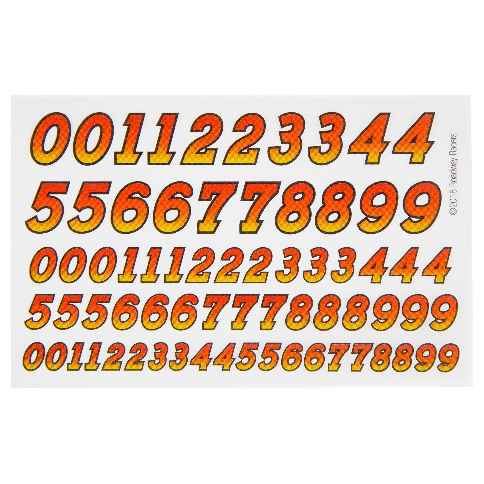 Flames Derby Car Dry Transfer Decals, Hobby Lobby, Pinewood Derby Decals