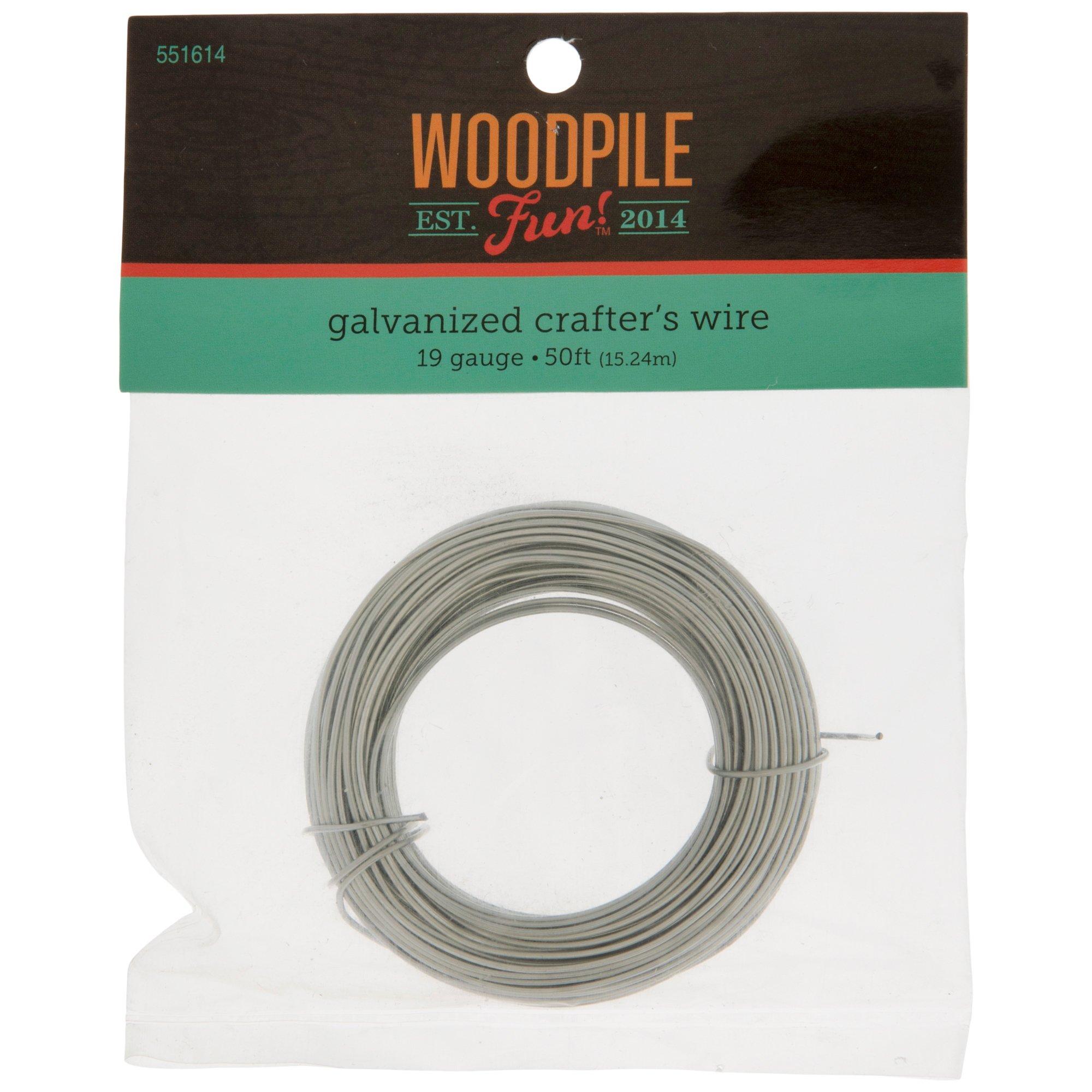 16 Gauge Galvanized Solid Wir Hobby Wire Multi-Purpose Steel Fastening