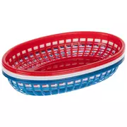 Red, White & Blue Serving Baskets