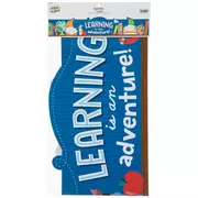 Learning Is An Adventure Gnome Banner