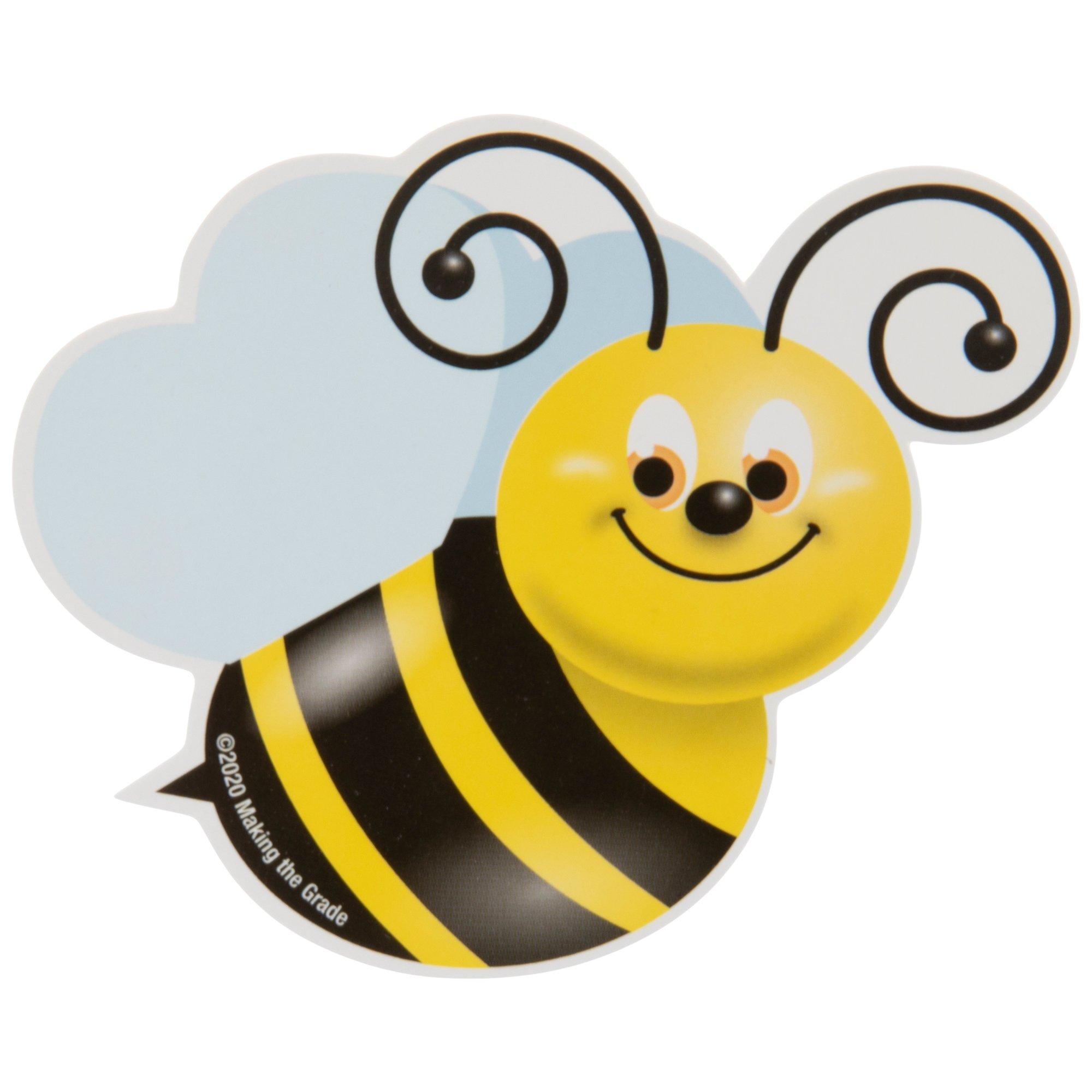 36-Piece Bee Mini Wall Cutouts - Classroom Decor & Bulletin Board Accents