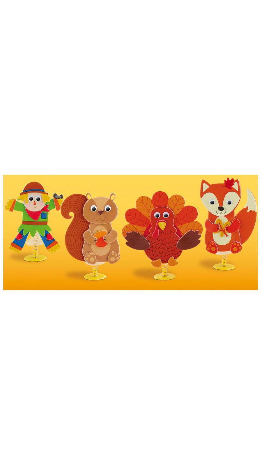 Woodland Critters Jump-Up Foam Craft Kit | Hobby Lobby | 5533393