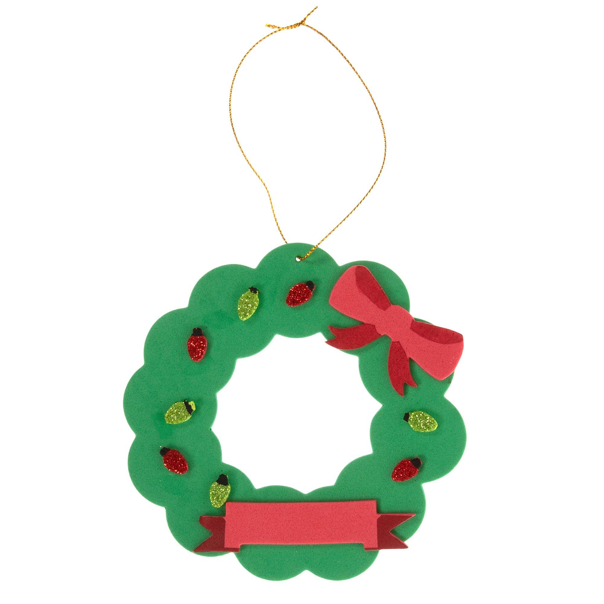 Wreath Frame Foam Craft Kit view 1