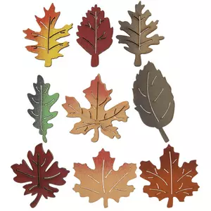 Fall Leaf Painted Wood Shapes