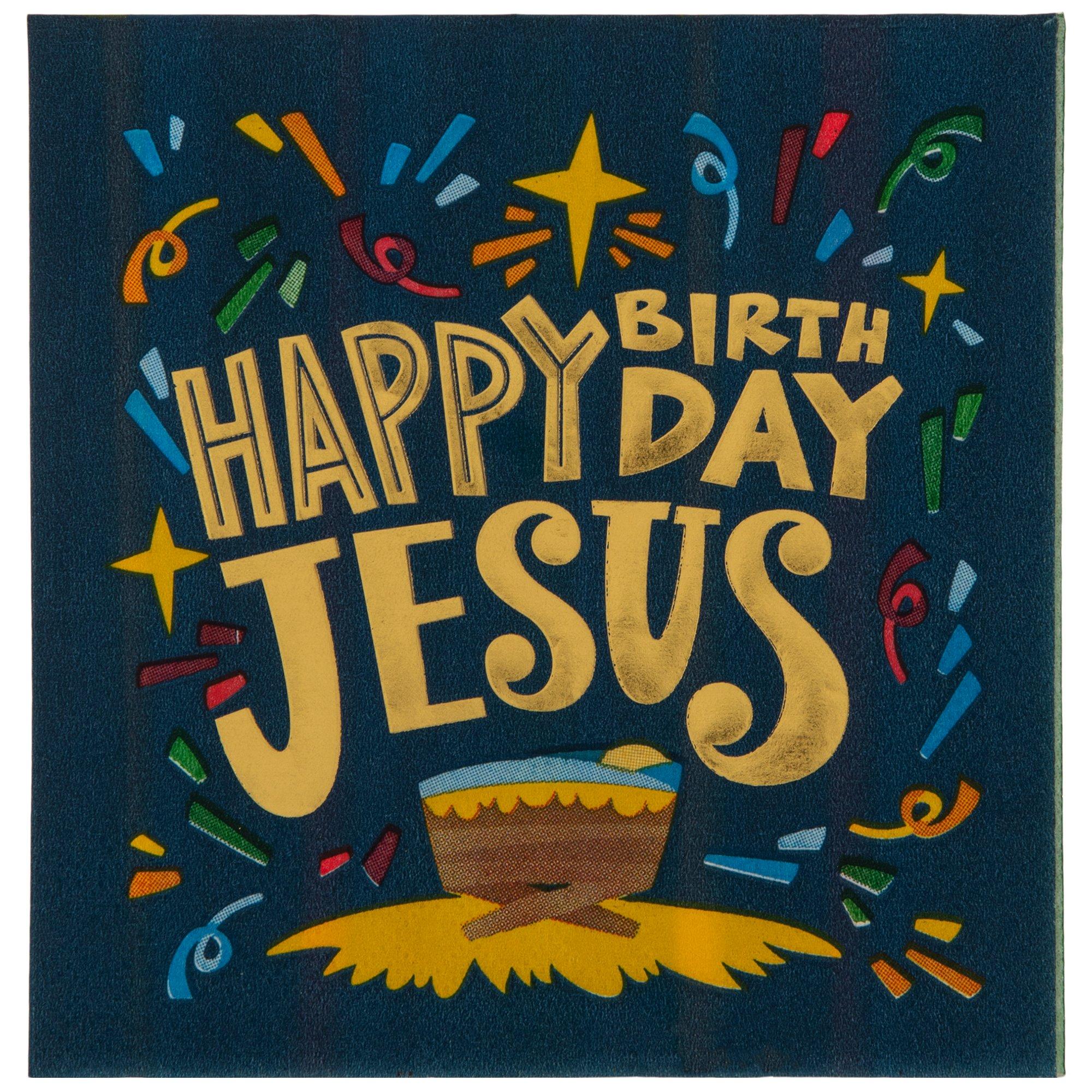 Happy Birthday Jesus Napkins Small Hobby Lobby 5540323