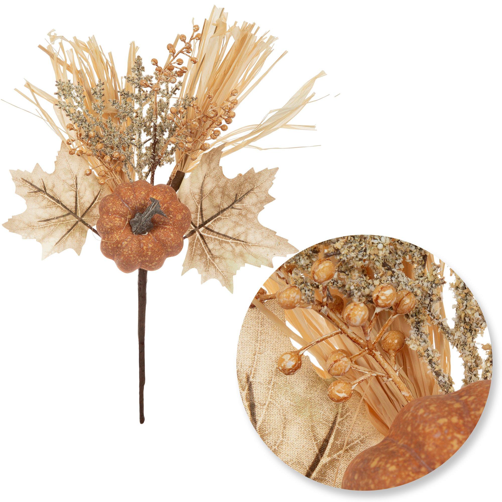 Pumpkin & Raffia Pick Hobby Lobby 5540844