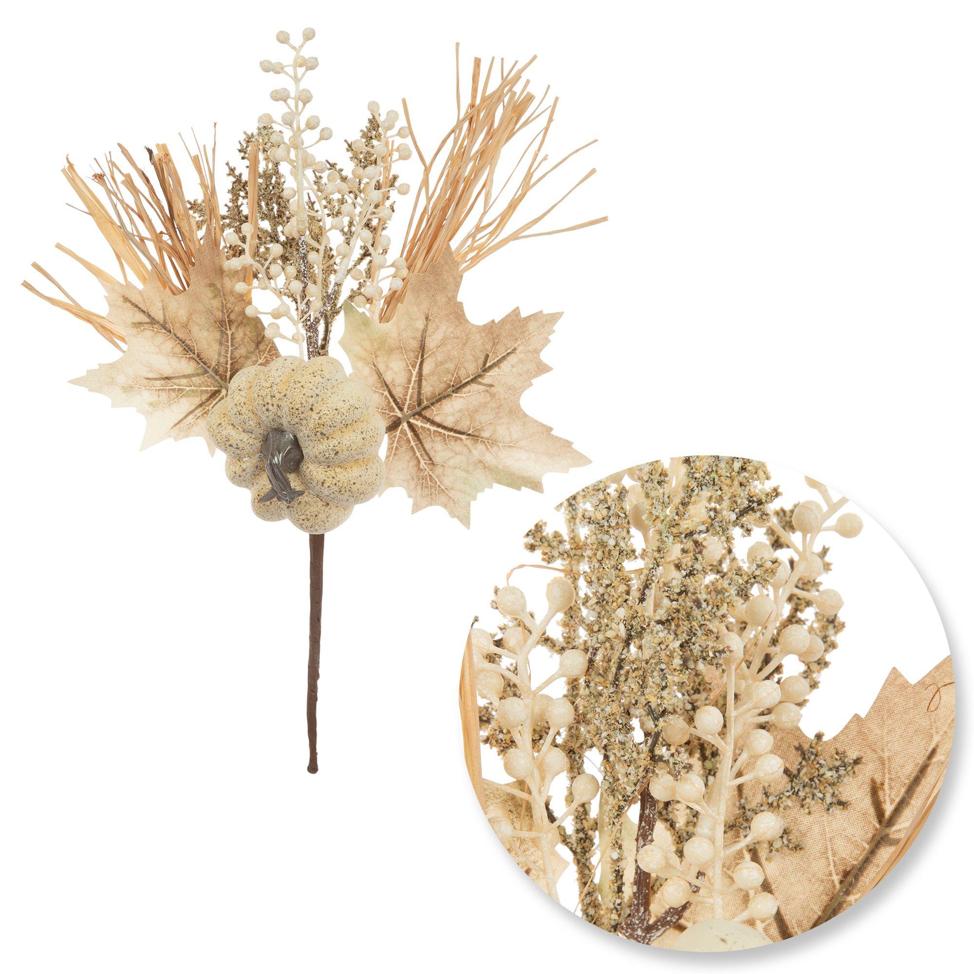 Pumpkin & Raffia Pick Hobby Lobby 5540851