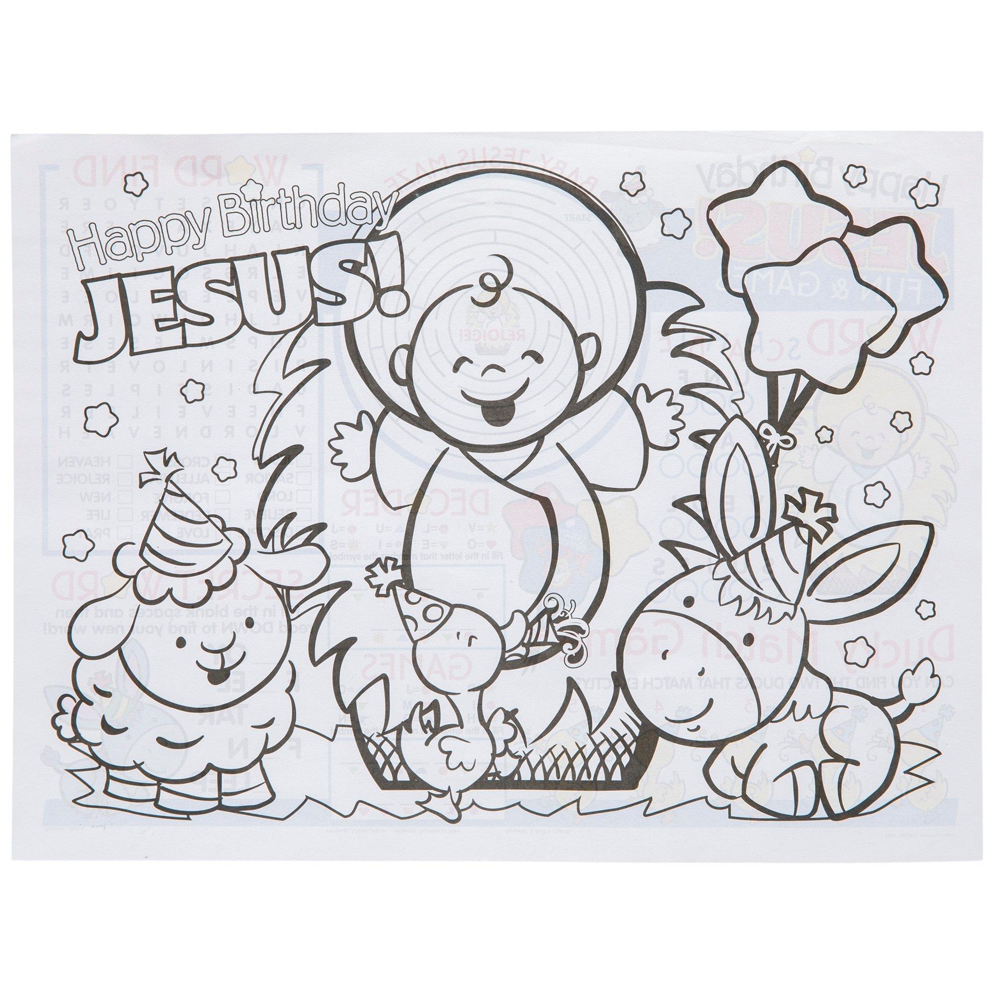 Happy Birthday Jesus Activity Sheets | Hobby Lobby | 5544655