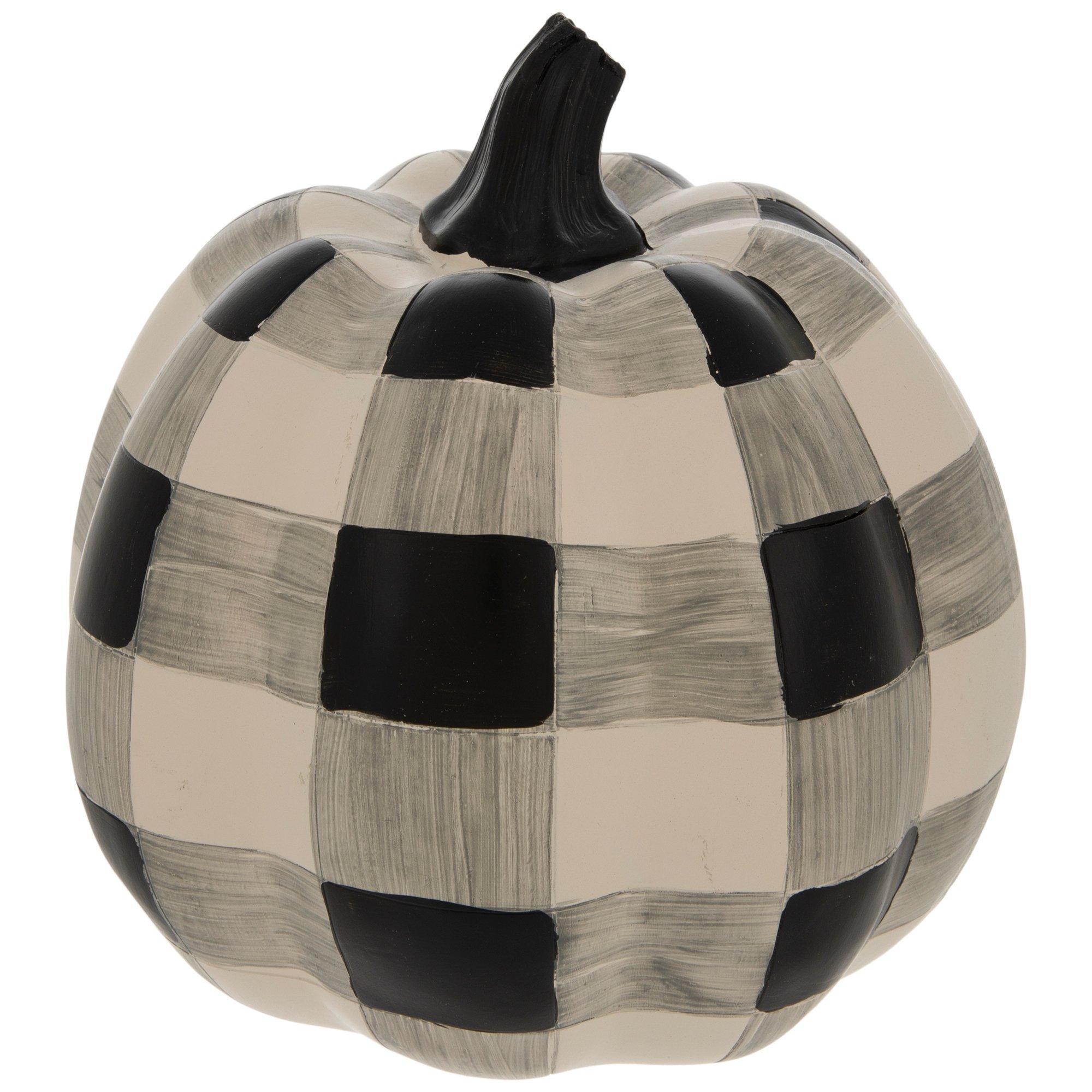 Fall Pumpkin Black And White