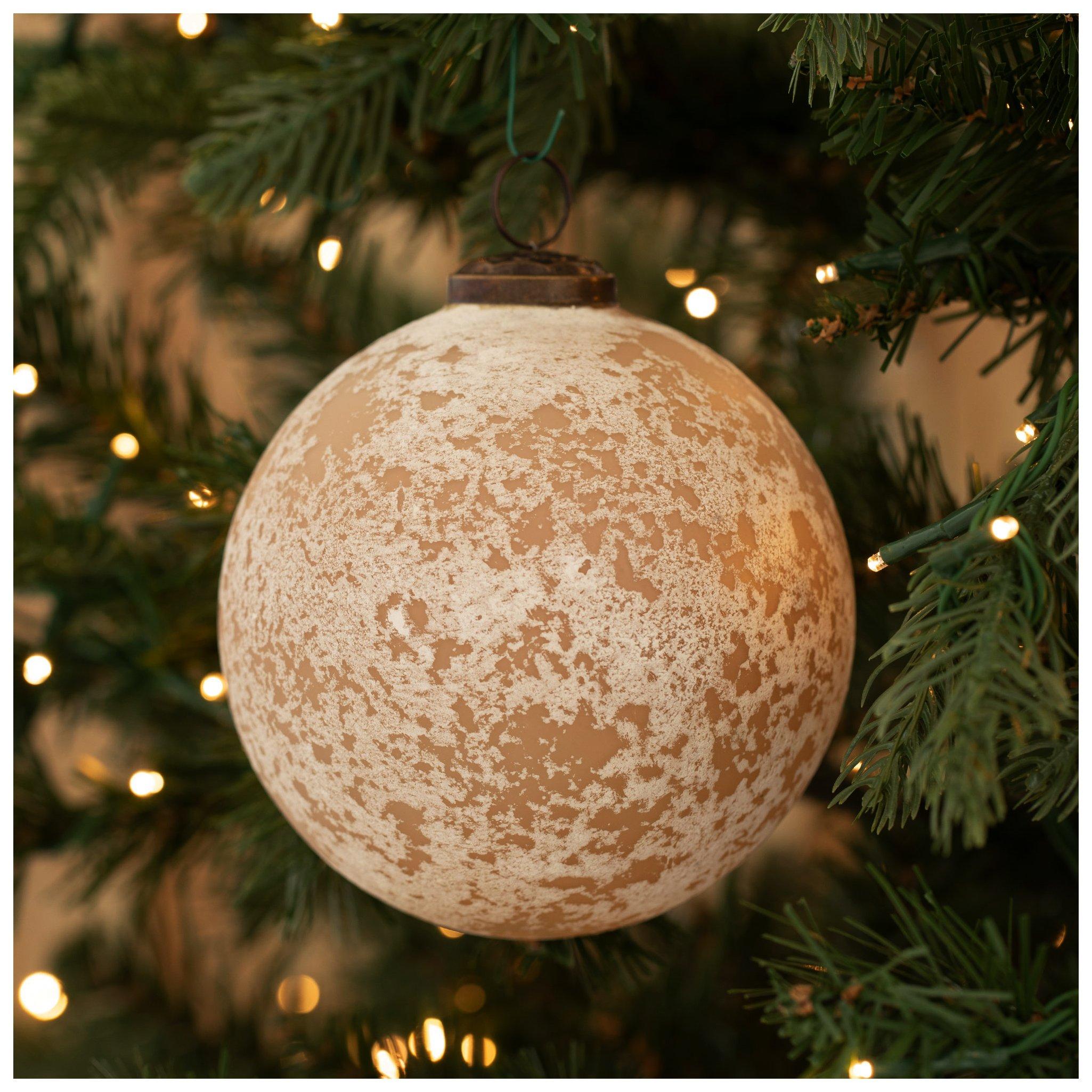 Distressed Ball Ornament | Hobby Lobby | 5545520