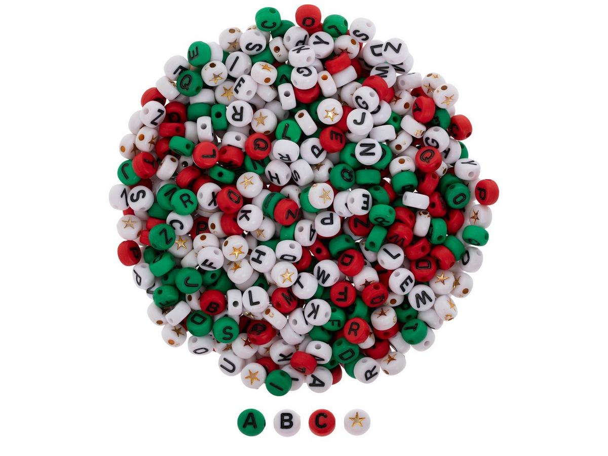 Festive Letters Stars Bead Mix Hobby Lobby 5546825