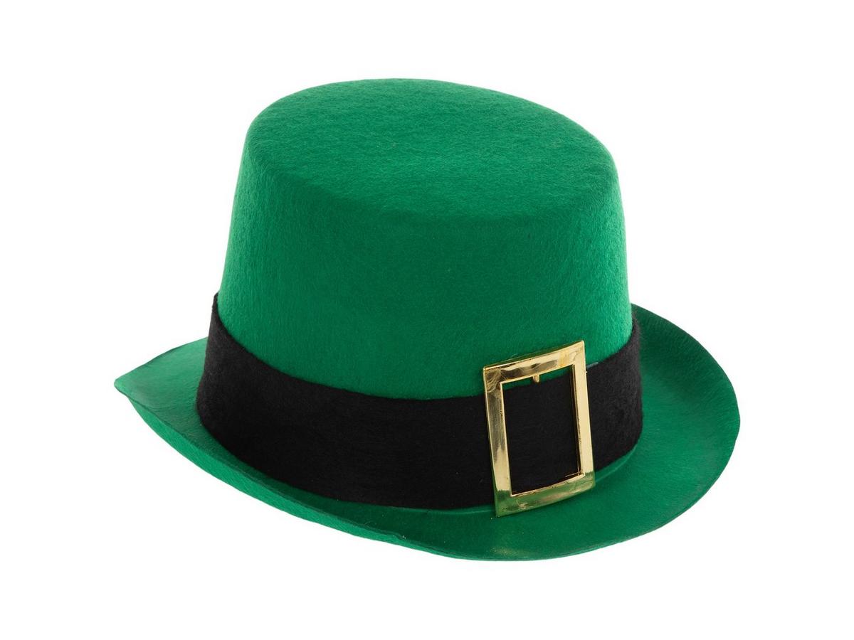? HP ? Green felt hat NWT Green Wide Brim Fedora Felt Plain Hats-W0166A-GREEN- Sun  main image 2