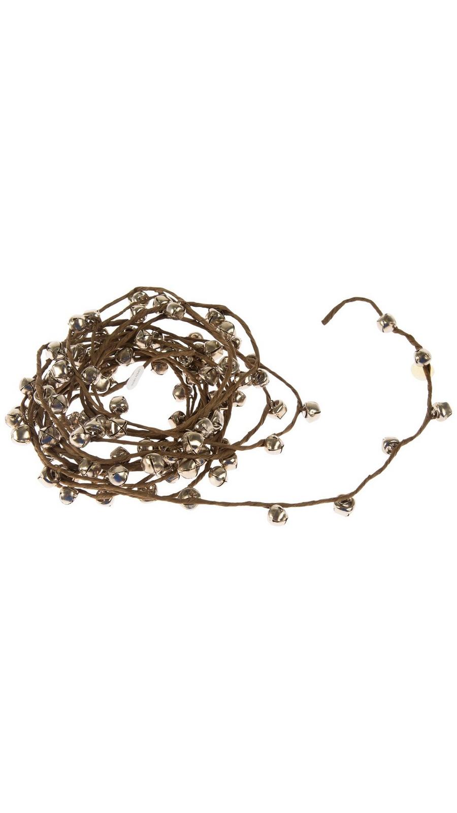 * vintage garland ୨୧  パピエマシェベルのついた ガーランド pearl-bead-garland-