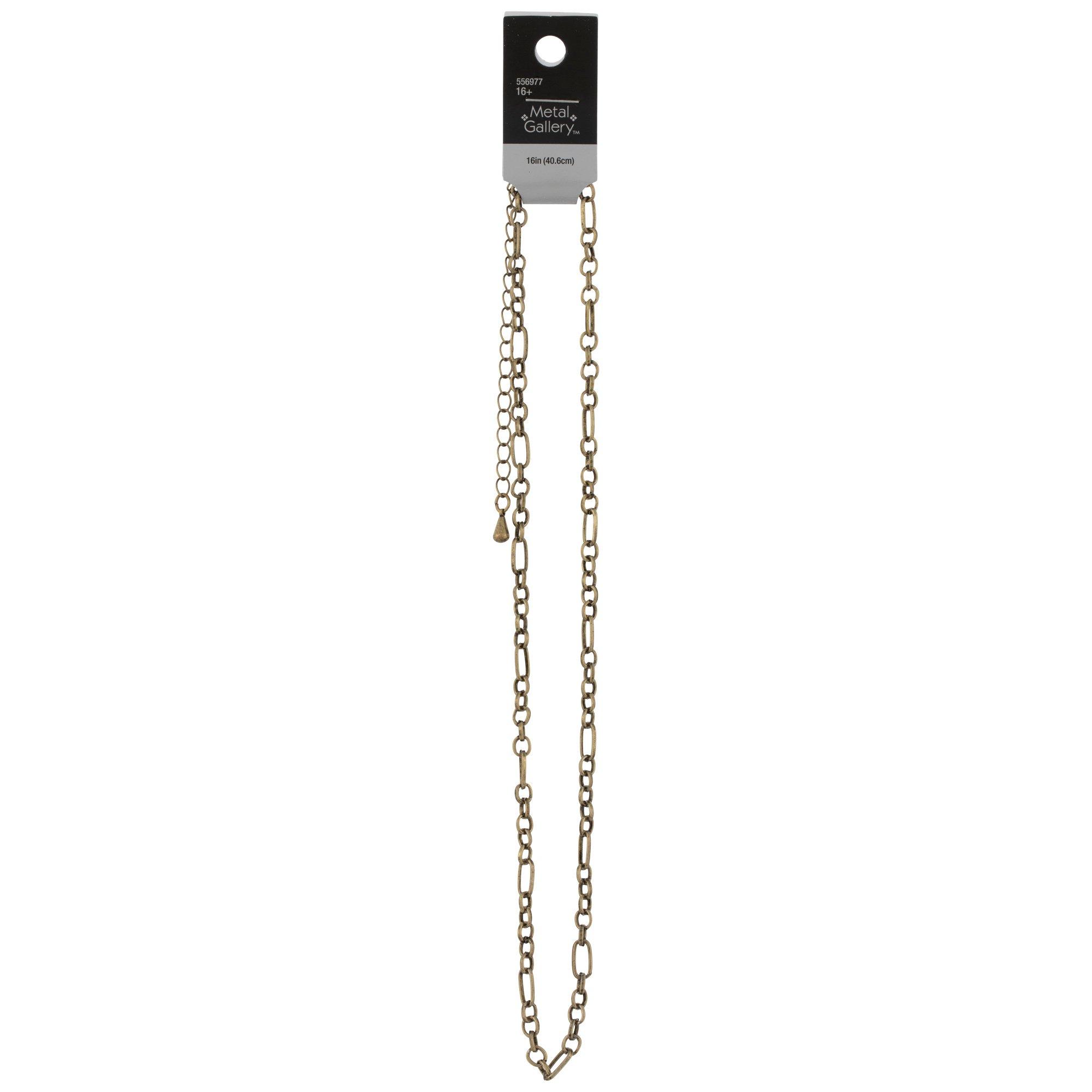 Cable Chain Necklace - 16