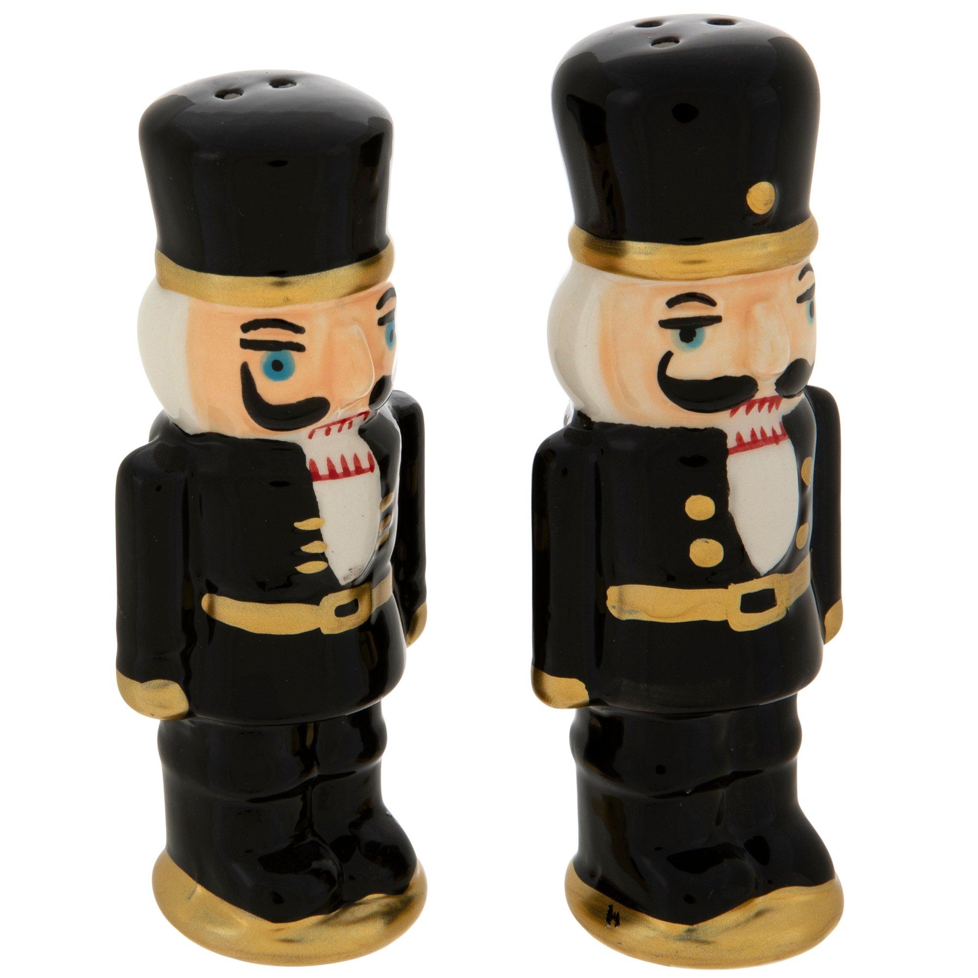 Gold Nutcracker Salt & Pepper Shakers Hobby Lobby 5576830