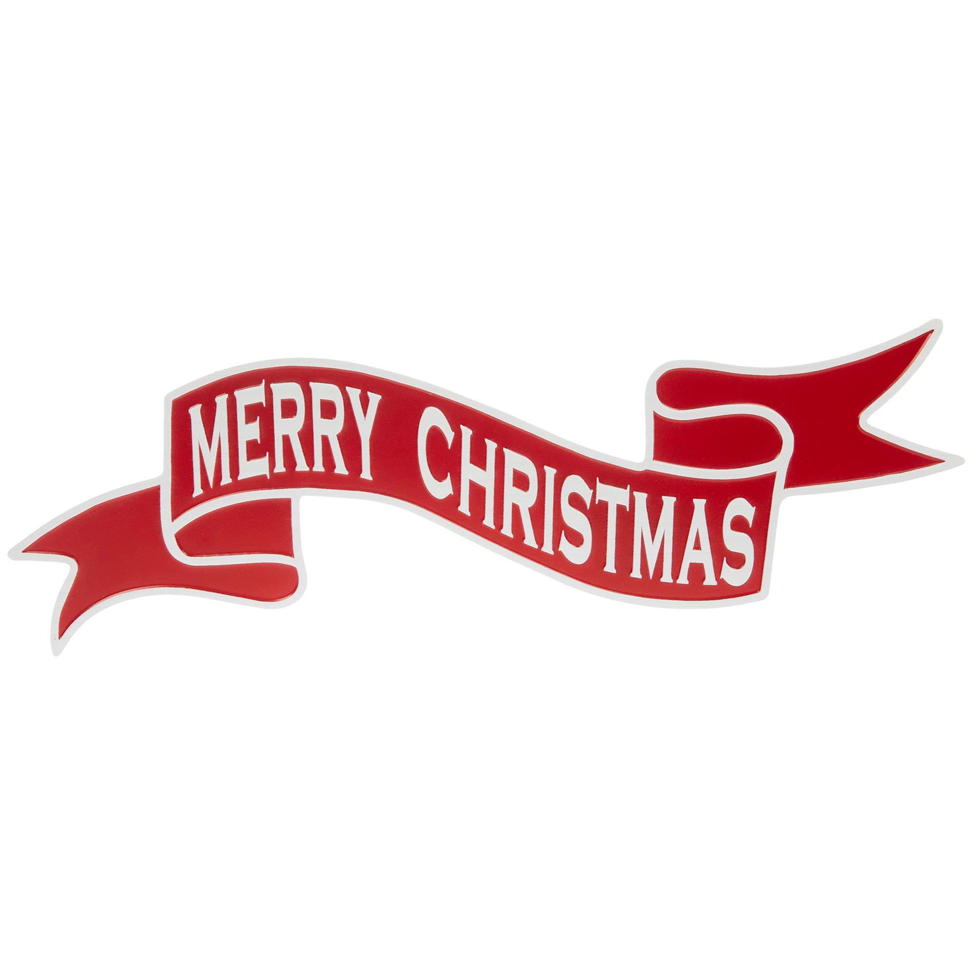 Merry Christmas Banner Metal Wall Decor Hobby Lobby 5582648