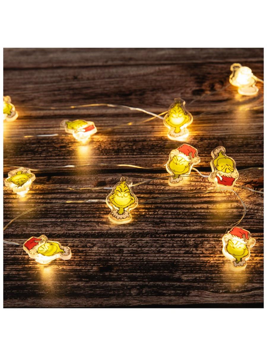 Grinch Mini String Lights | Hobby Lobby | 5586433, image size:900x1200