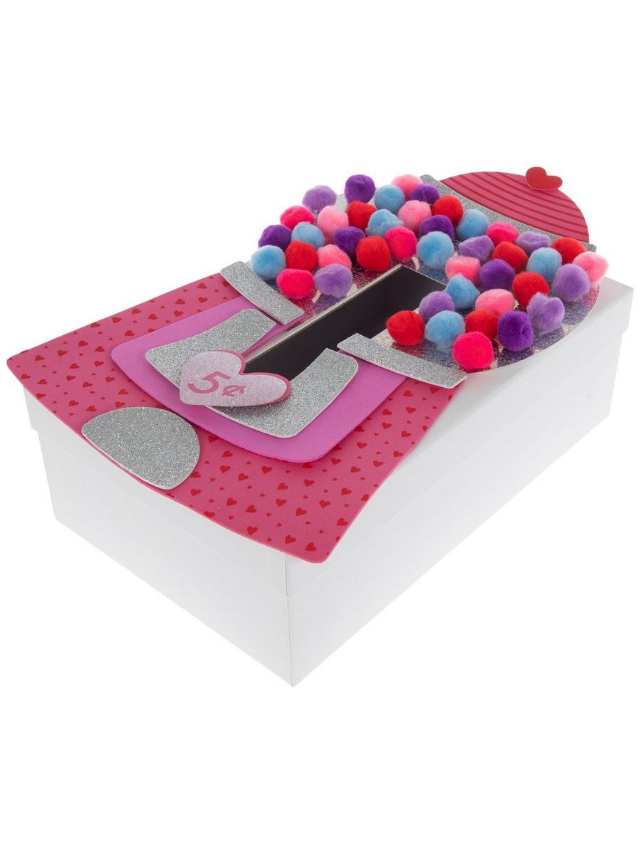 Gumball Machine Valentine Box Craft Kit | Hobby Lobby | 5588751