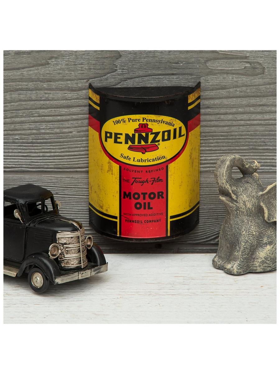 Pennzoil Half Oil Can Metal Wall Decor | Hobby Lobby | 560094