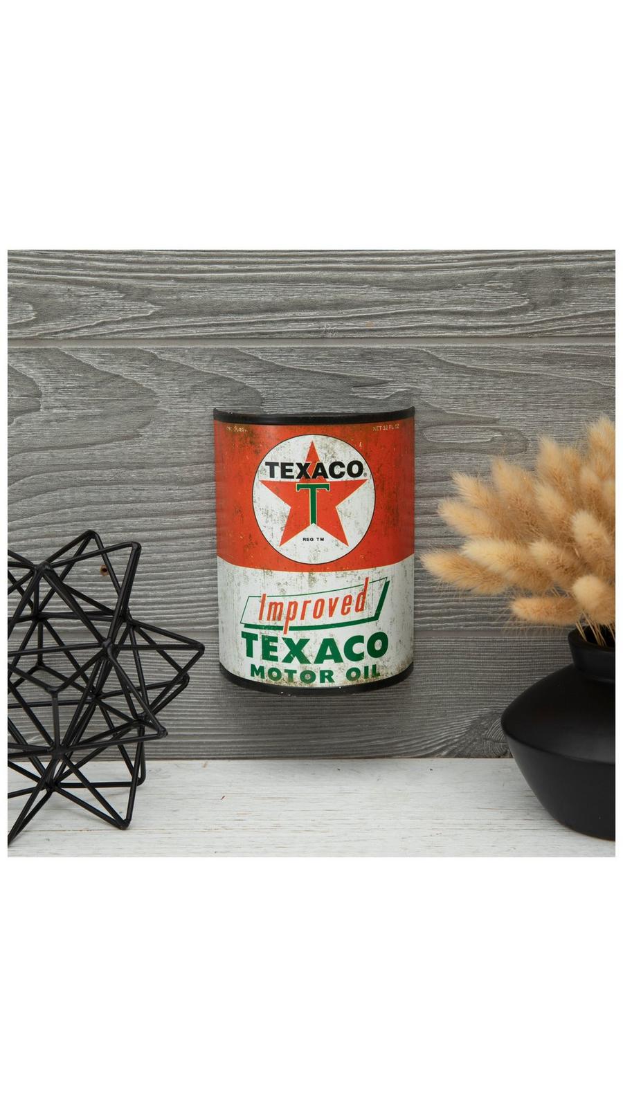 Texaco Oil Can Metal Wall Decor | Hobby Lobby | 560110