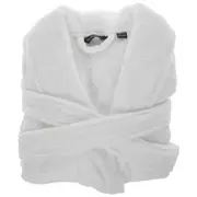 White Velour Robe