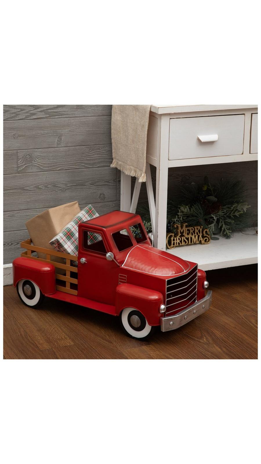 Red Vintage Metal Truck | Hobby Lobby | 5609094