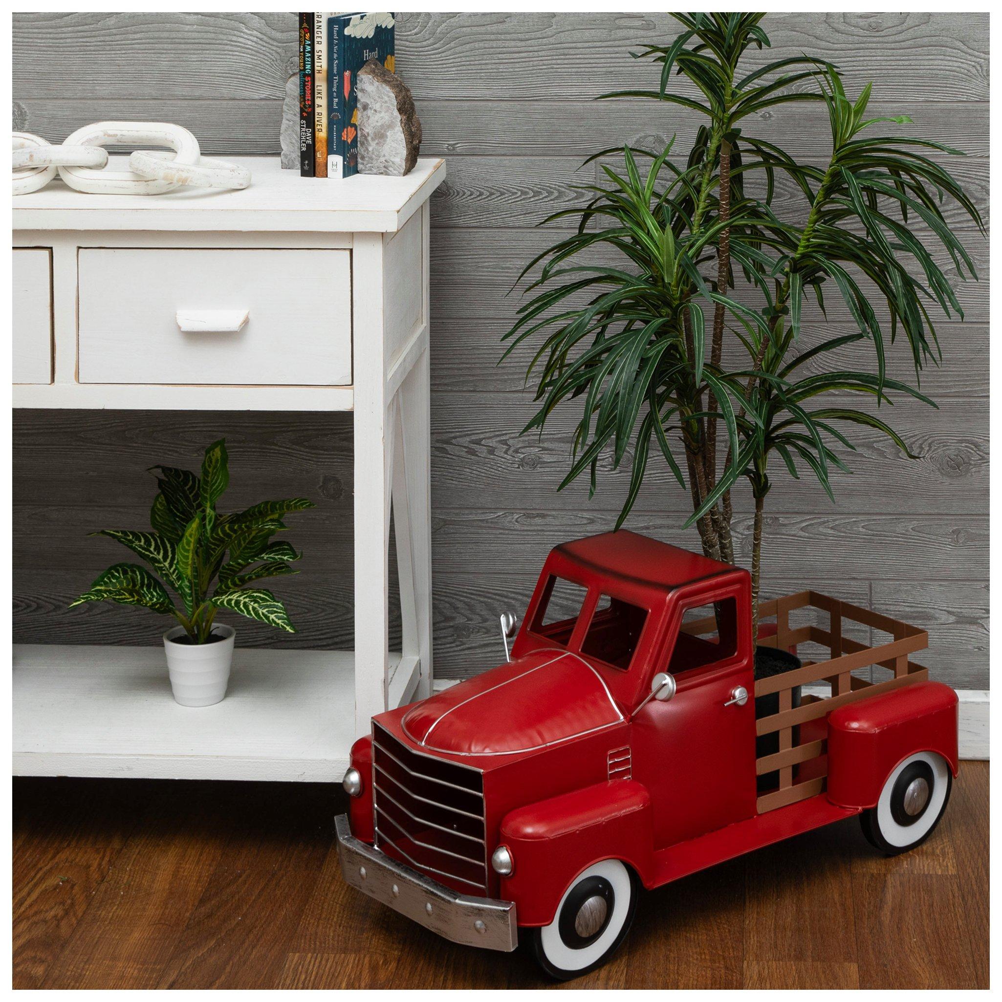 Red Vintage Metal Truck Hobby Lobby 5609094