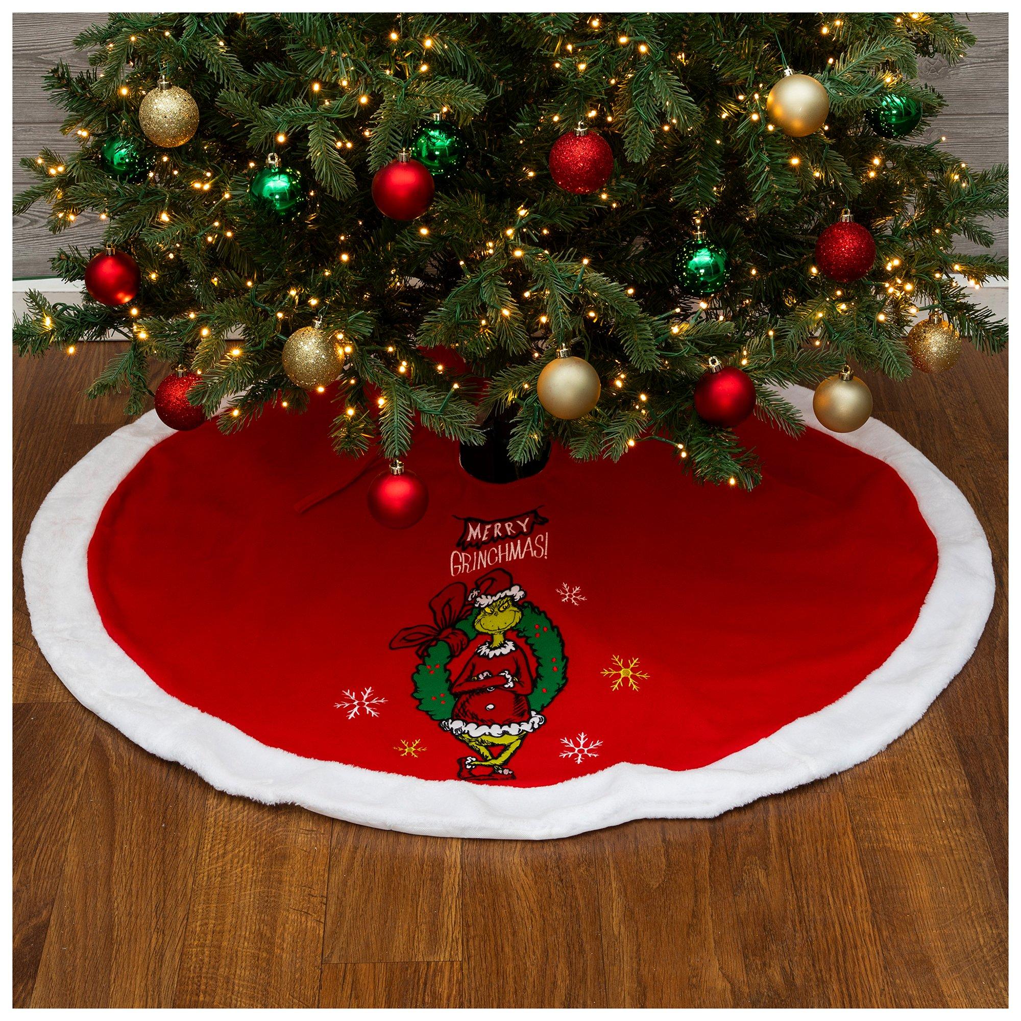 Grinch Tree Skirt 