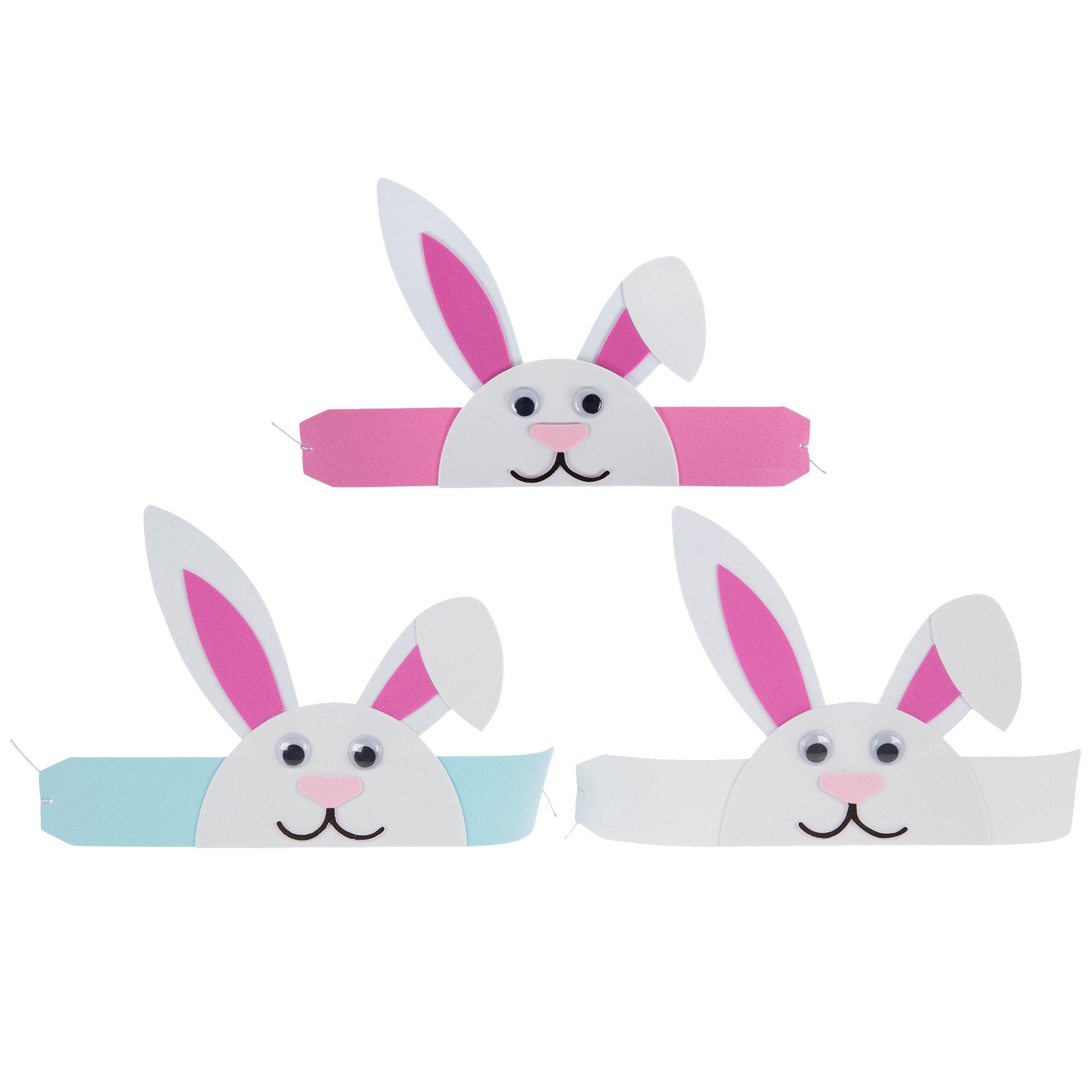 Easy Easter Bunny Headband Craft