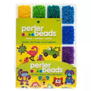 JCBIZ 10pcs Perler Bead Tweezers Plastic Toy Yellow,Blue,Green