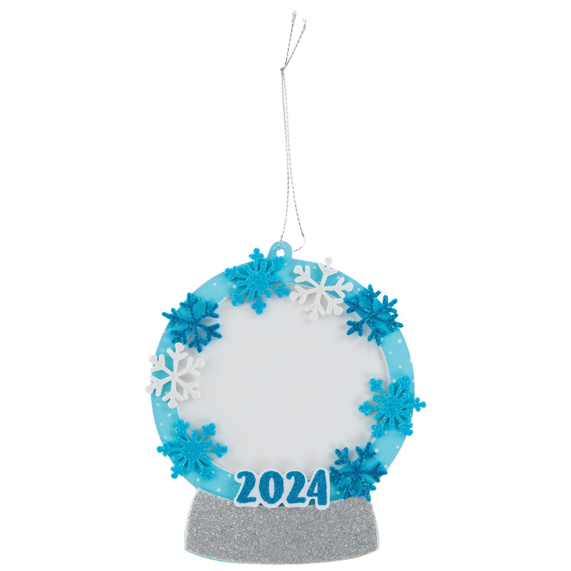 2024 Snow Globe Frame Ornament Craft Kit Hobby Lobby 5624259