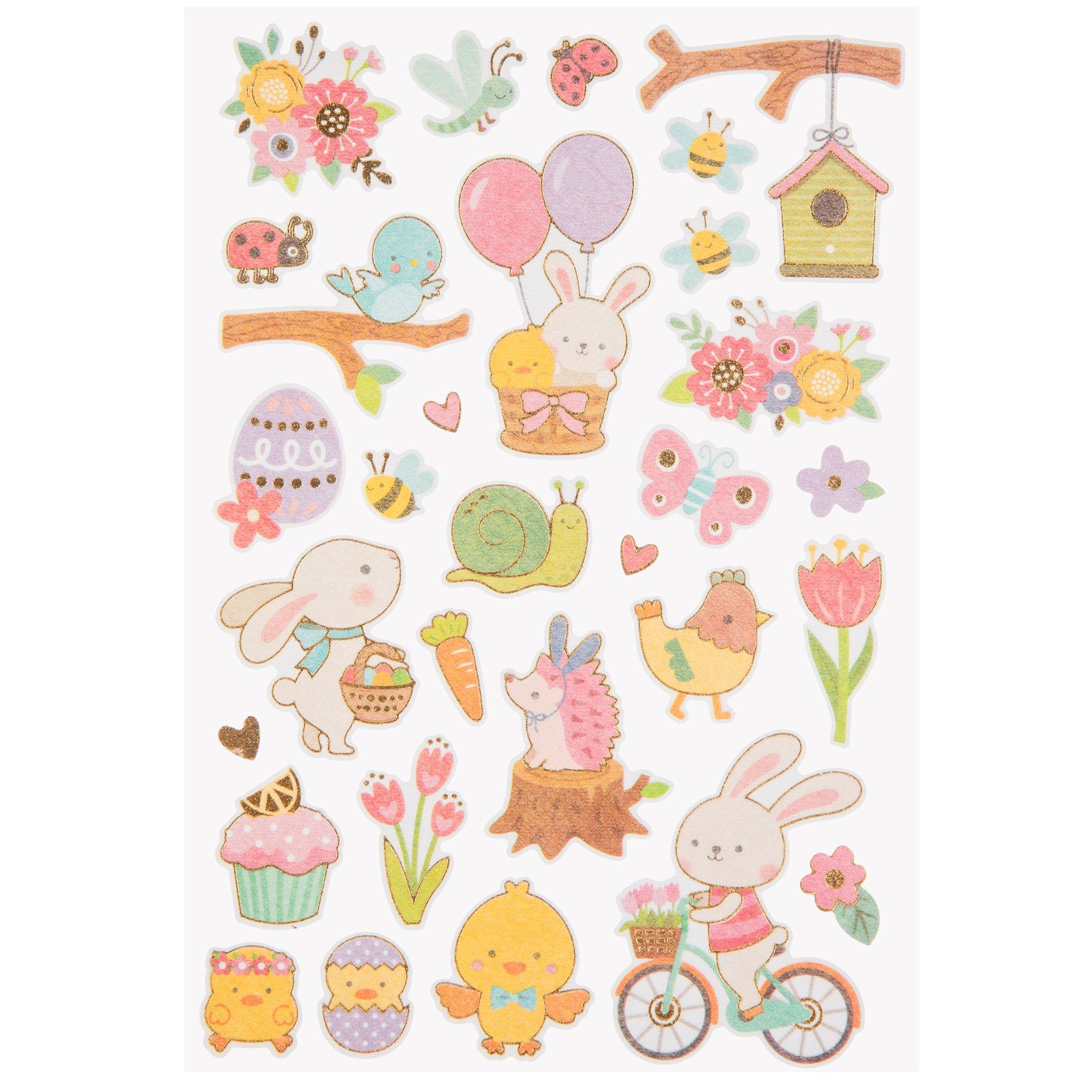 Easter Is Here Felt Foil Stickers Hobby Lobby 5626098