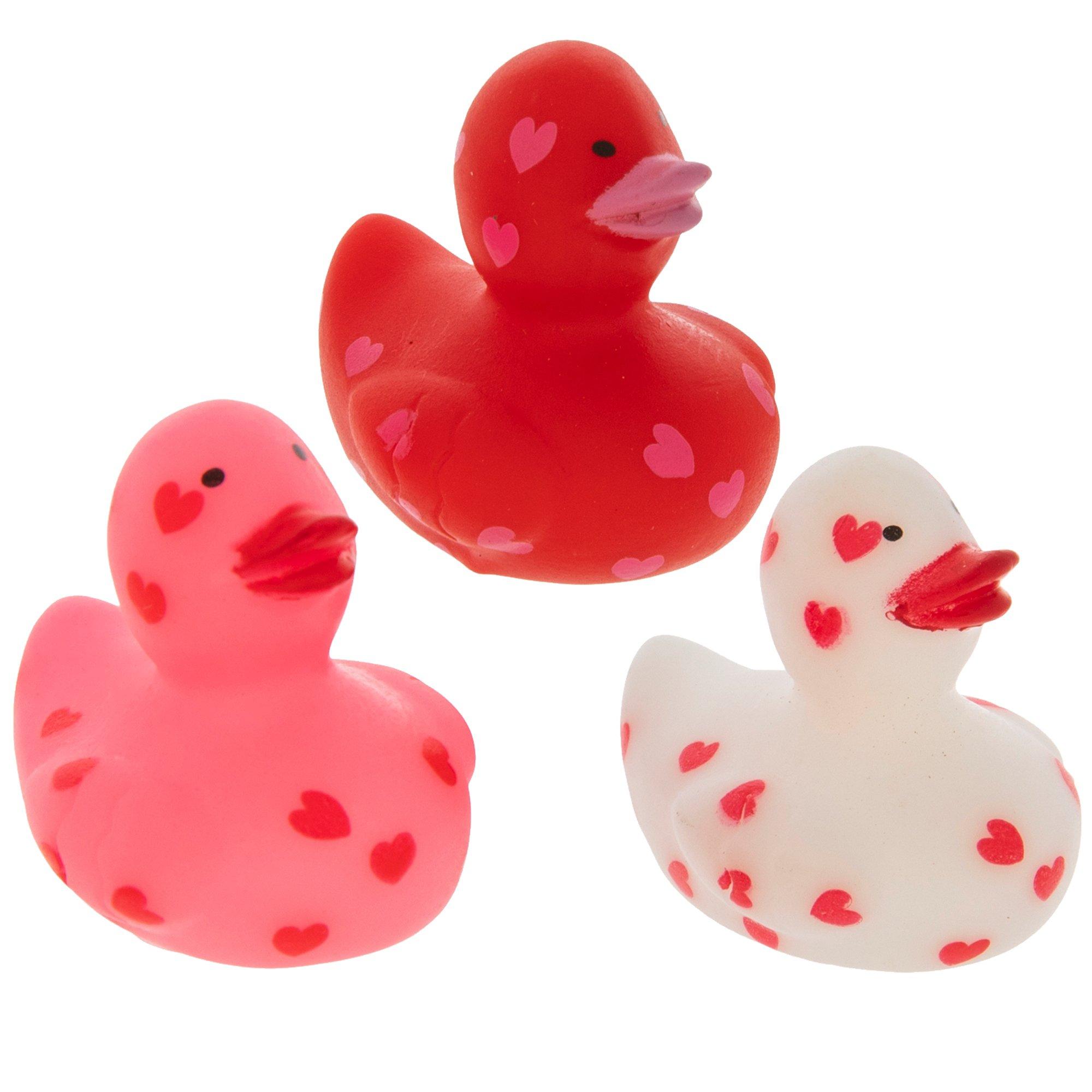 Red, White & Pink Hearts Mini Ducks, Hobby Lobby
