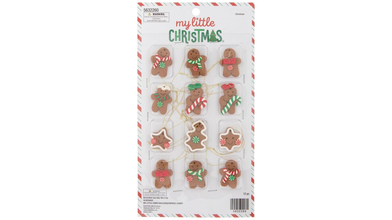 Gingerbread Cookie Mini Ornaments | Hobby Lobby | 5632260