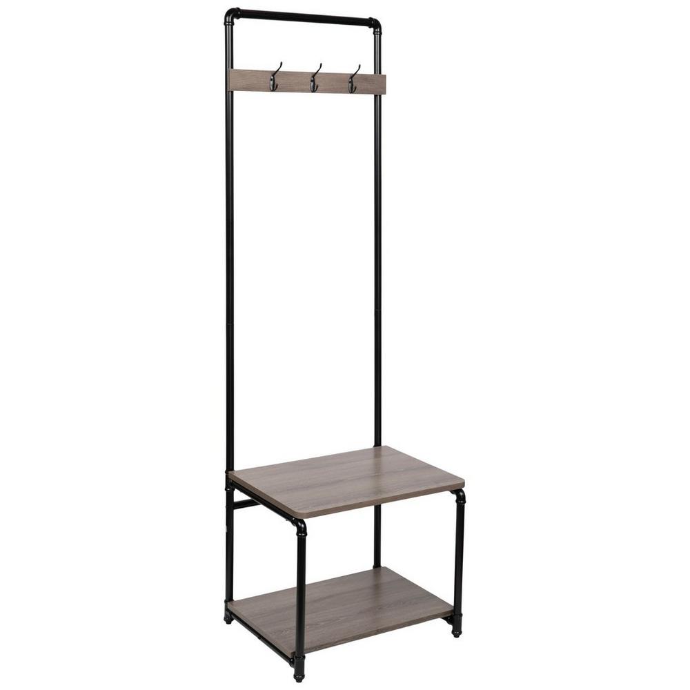 Black Gray Storage Rack Hobby Lobby 5640099