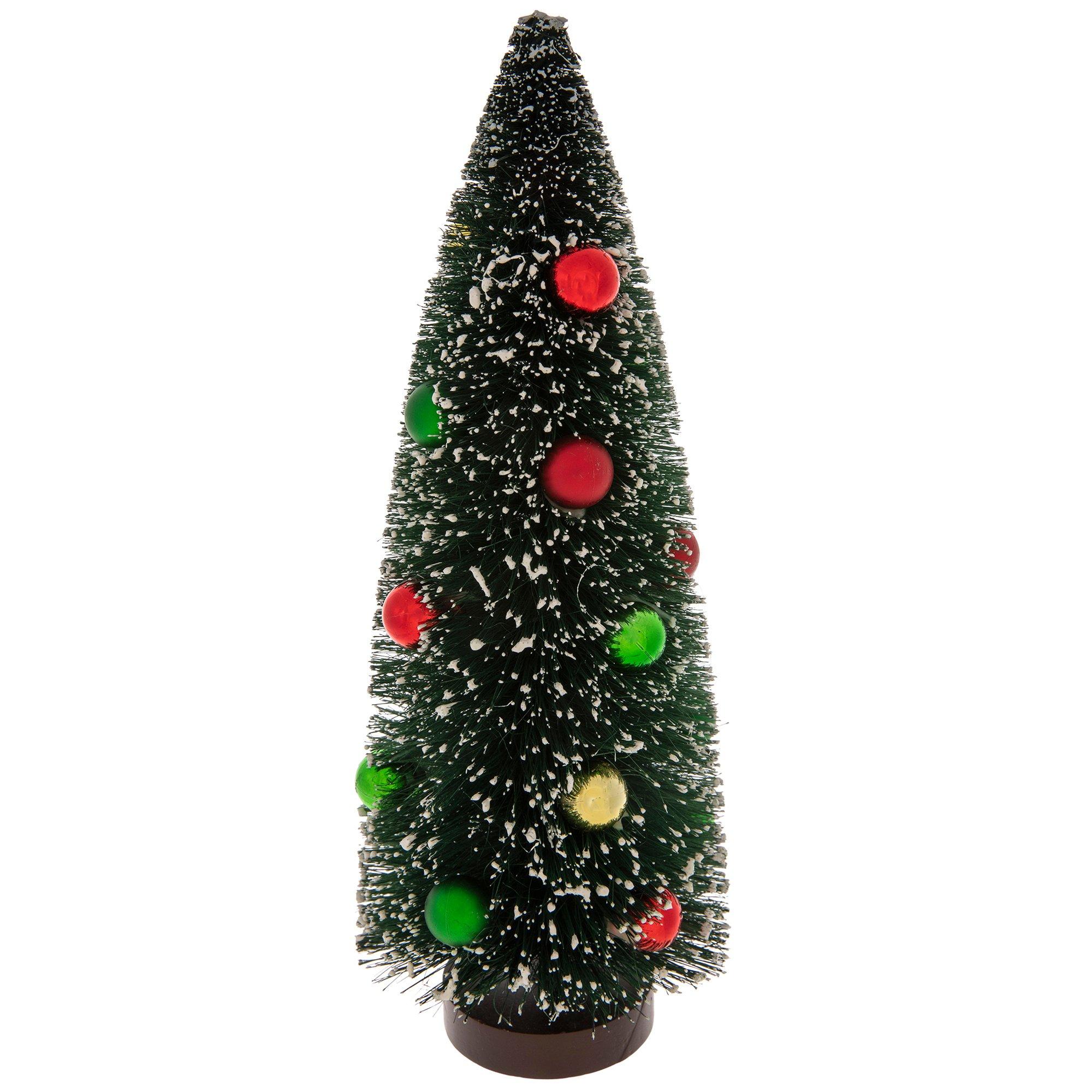 Frosted Ornament Bottle Brush Tree | Hobby Lobby | 5646658