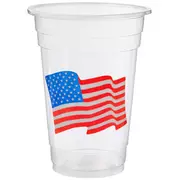 American Flag Cups