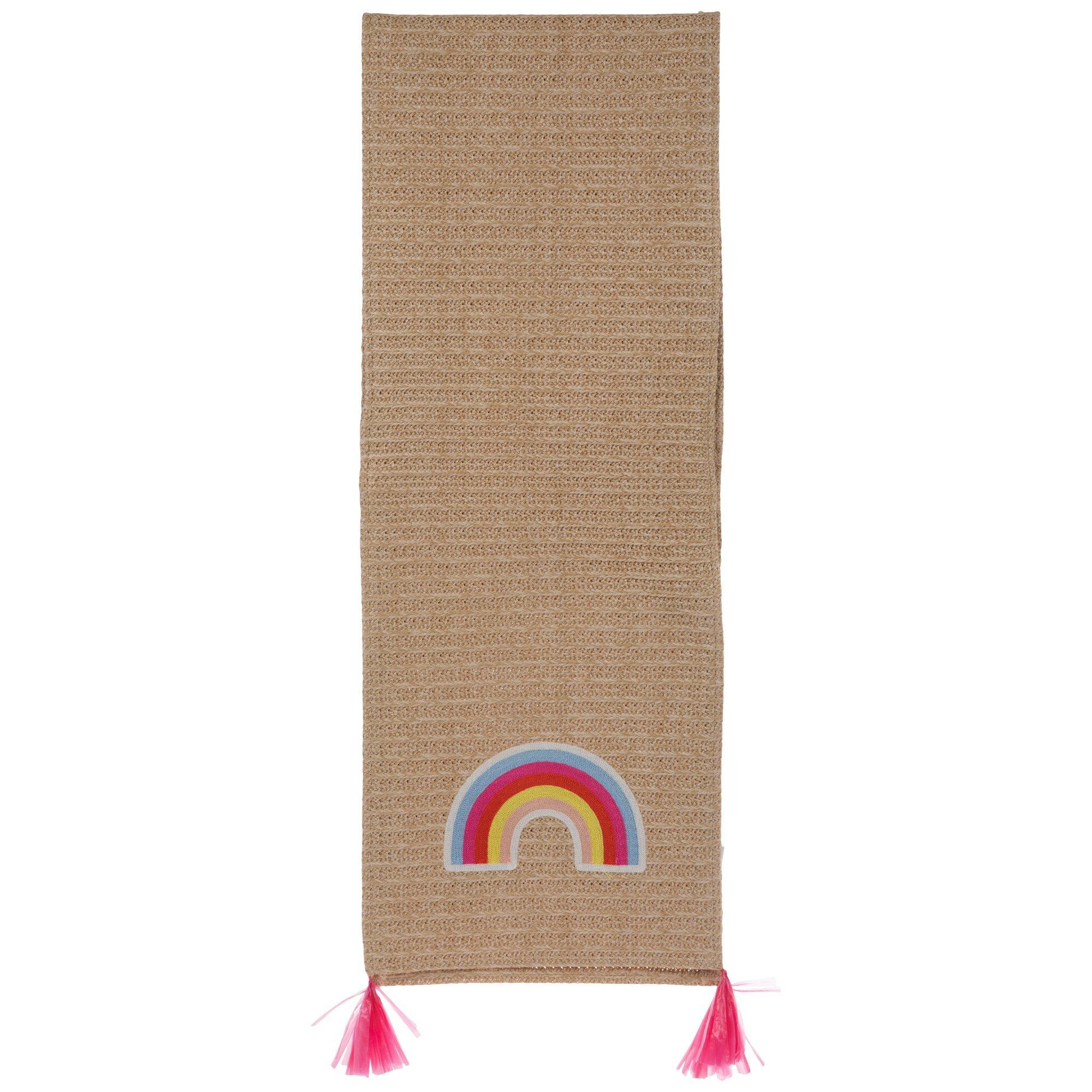Rainbow Table Runner With Tassels Hobby Lobby 5650155