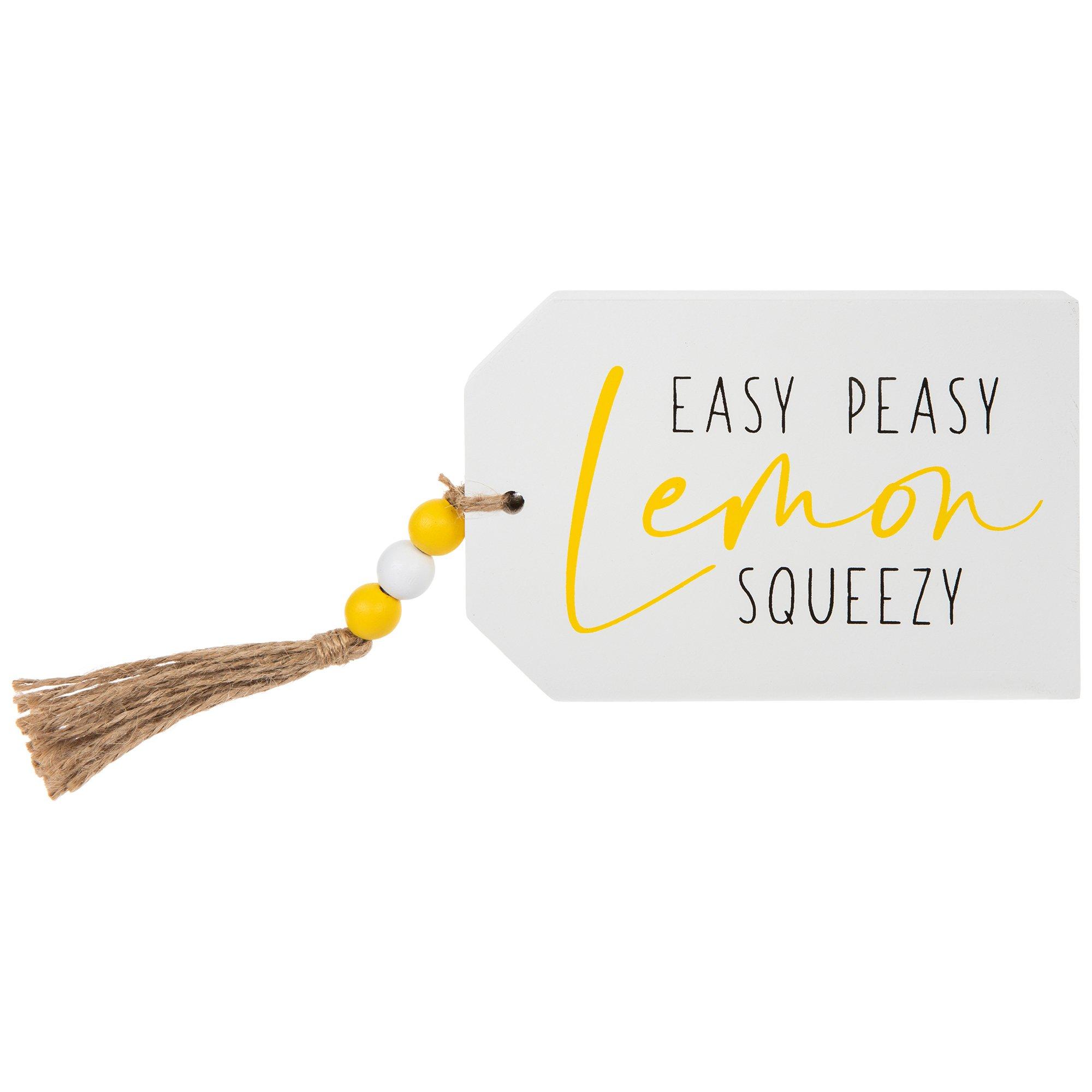 Easy Peasy Tag Wood Decor | Hobby Lobby | 5652078