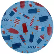 Red, White & Blue Ice Pop Plate