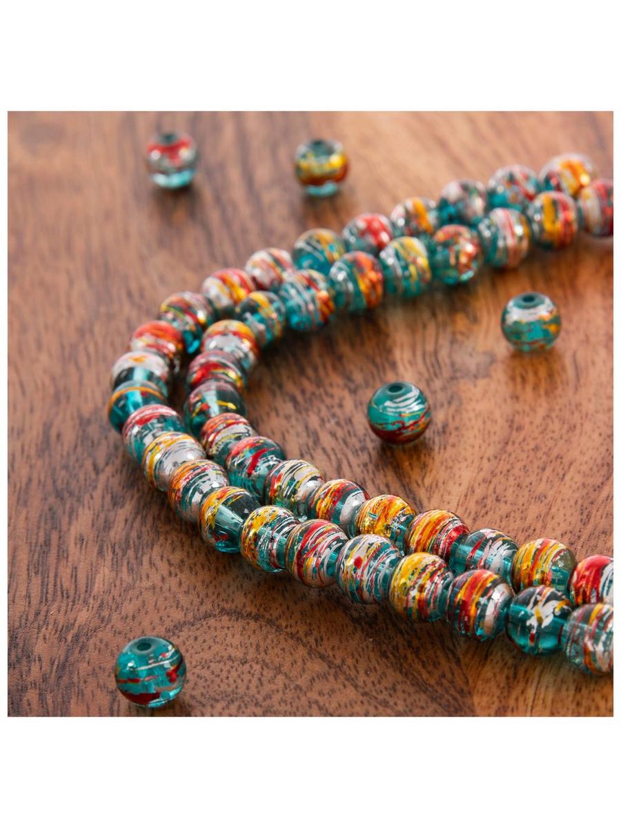 Confetti Glass Bead Strands Hobby Lobby 566331