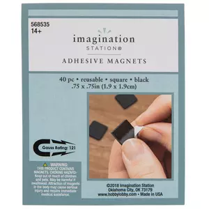 Stone City Adhesive Magnetic Sheets 4x6 inch, 15 Pack, Magnet Sheets with Adhesive Backing, Flexible Magnet Sheets for Crafts, Photos, Fridge