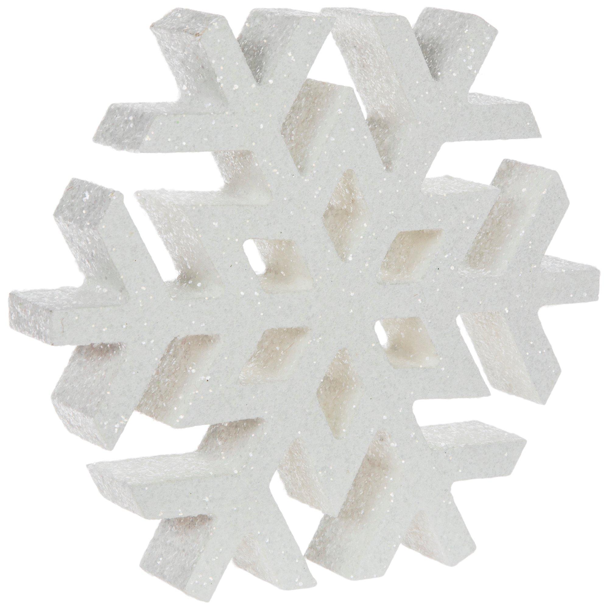 Glitter Wood Snowflake Hobby Lobby 5685763