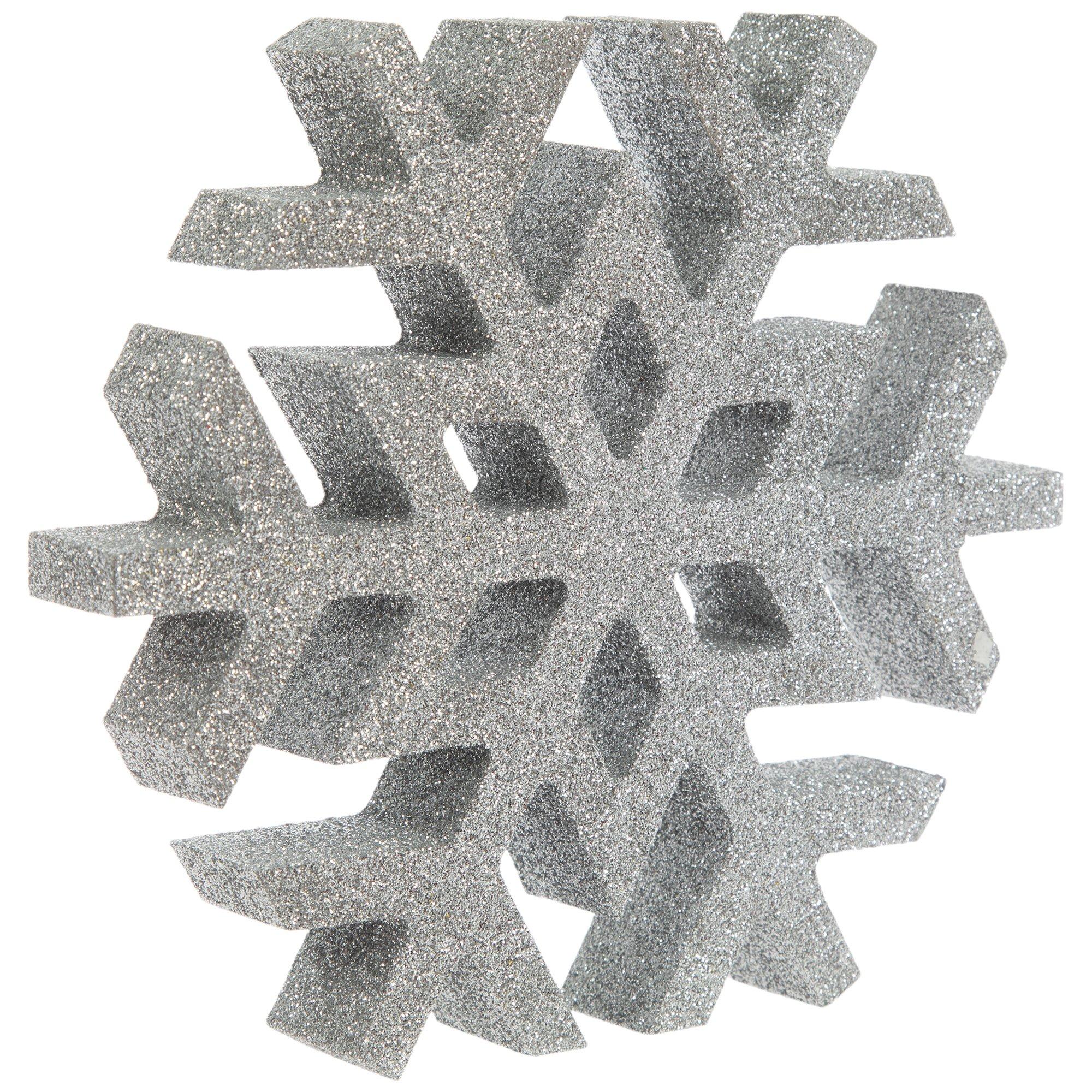 Glitter Wood Snowflake Hobby Lobby 5685839