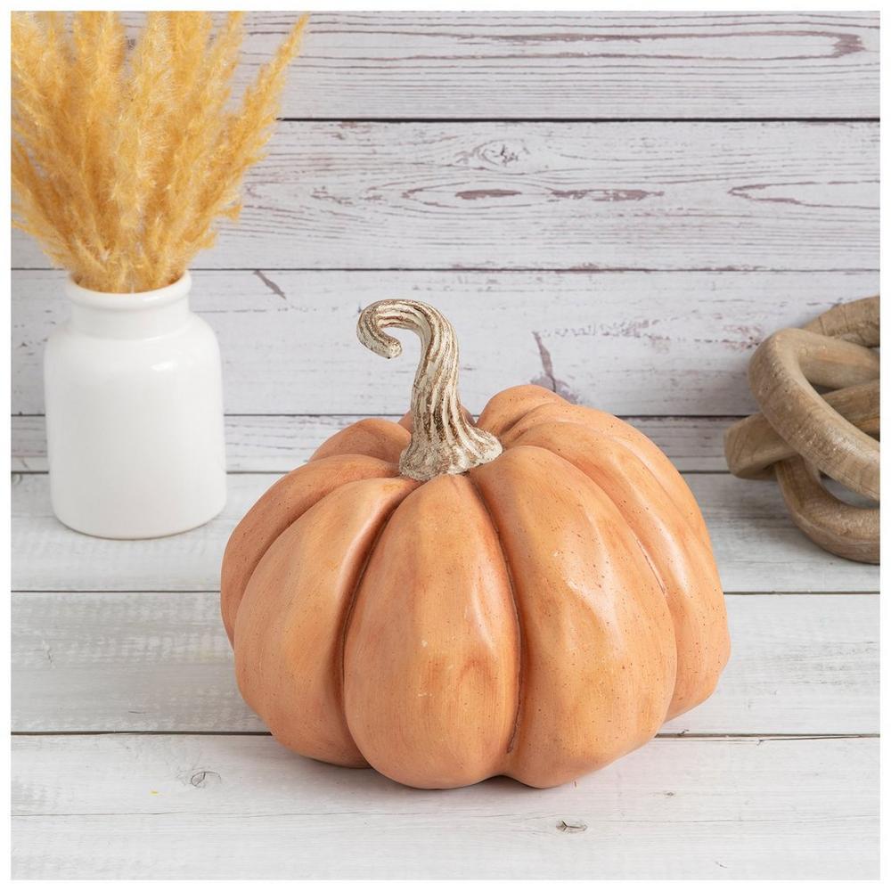 Orange Curled Stem Pumpkin | Hobby Lobby | 5689476