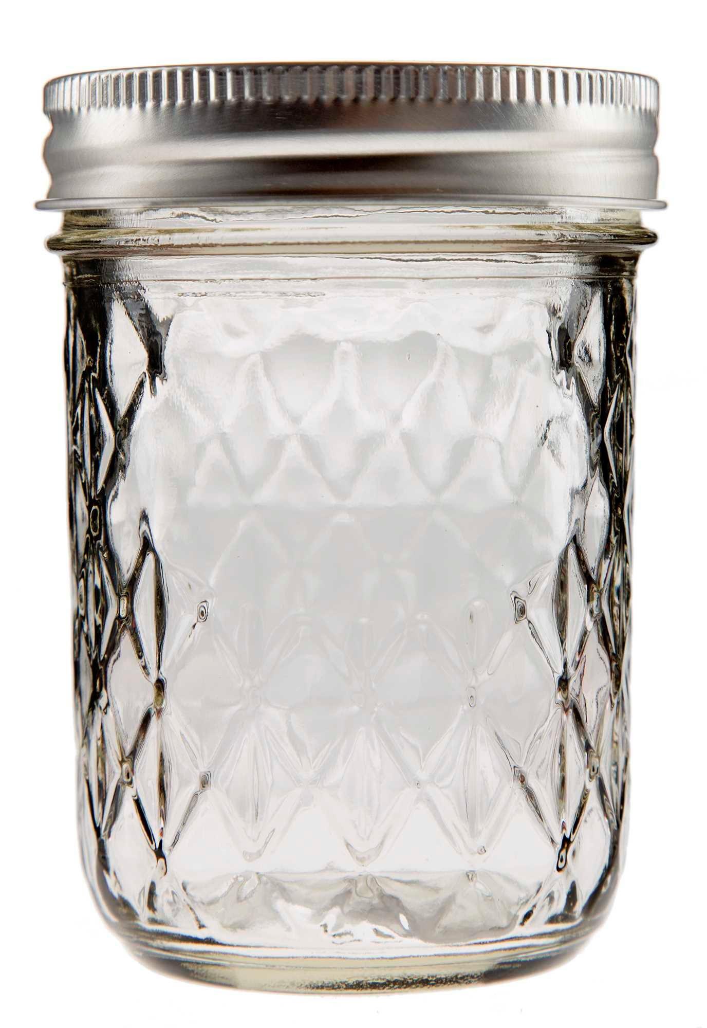 Glass Jar With Bamboo Lid, Hobby Lobby
