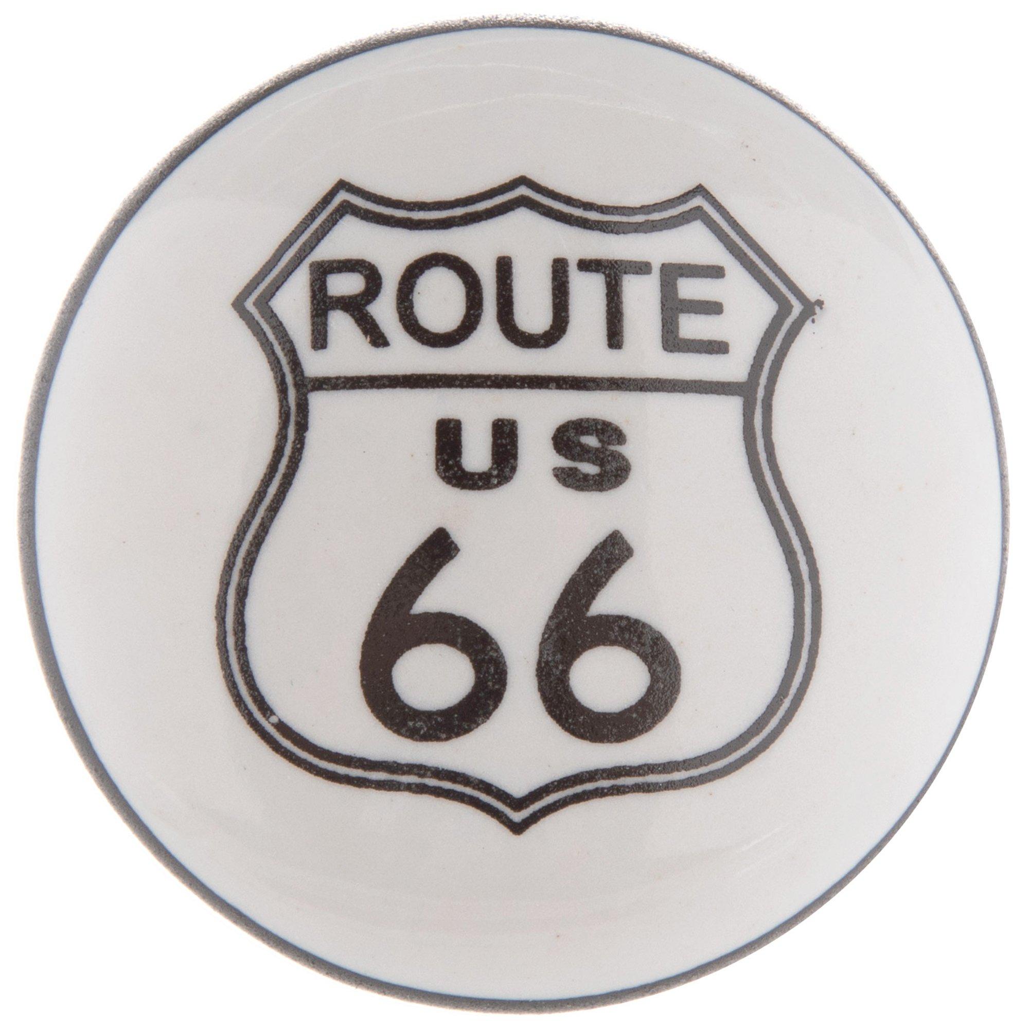 White & Black Route 66 Knob | Hobby Lobby | 569400