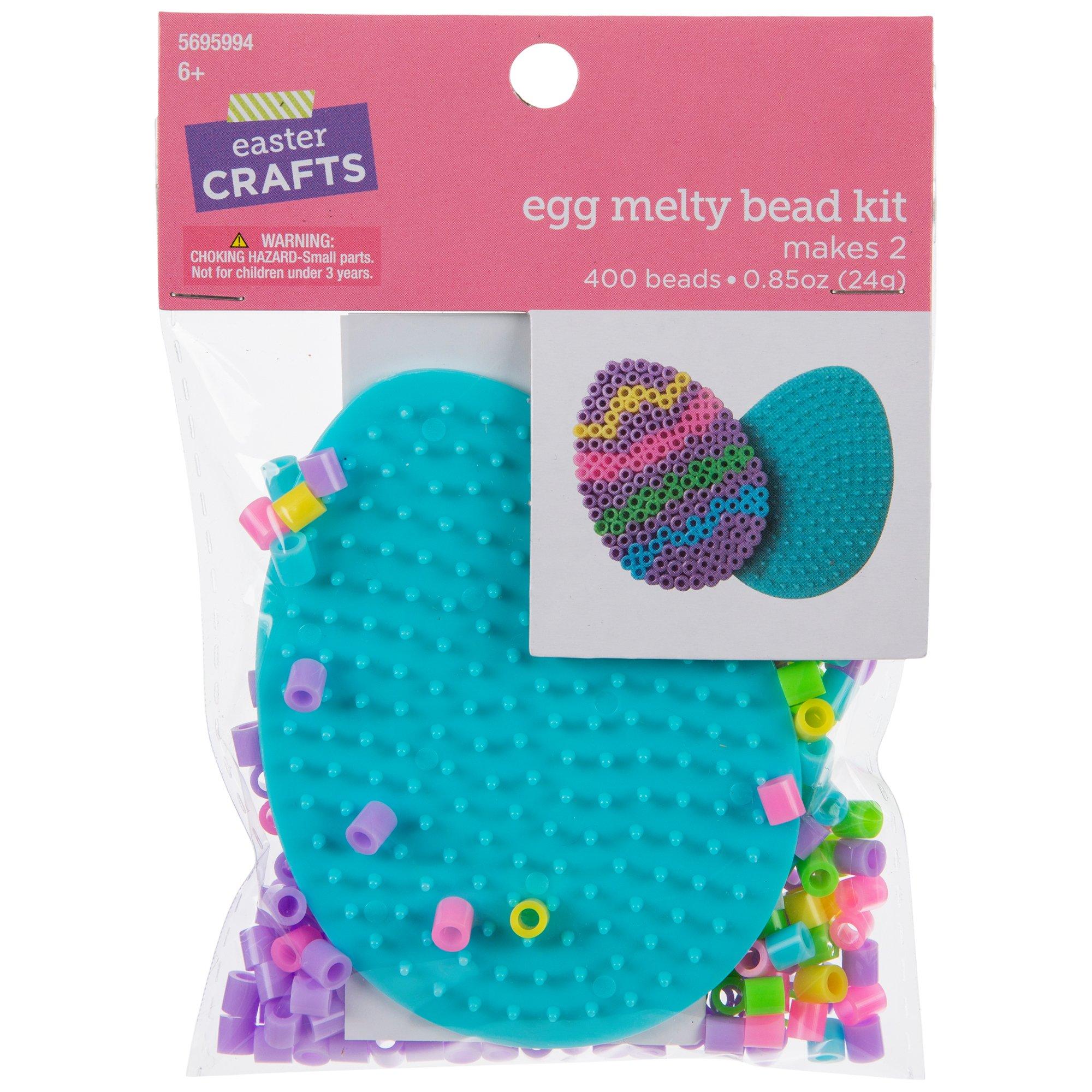 Blue Easter Egg Bead Embroidery Kit, code O-052 MP Studia