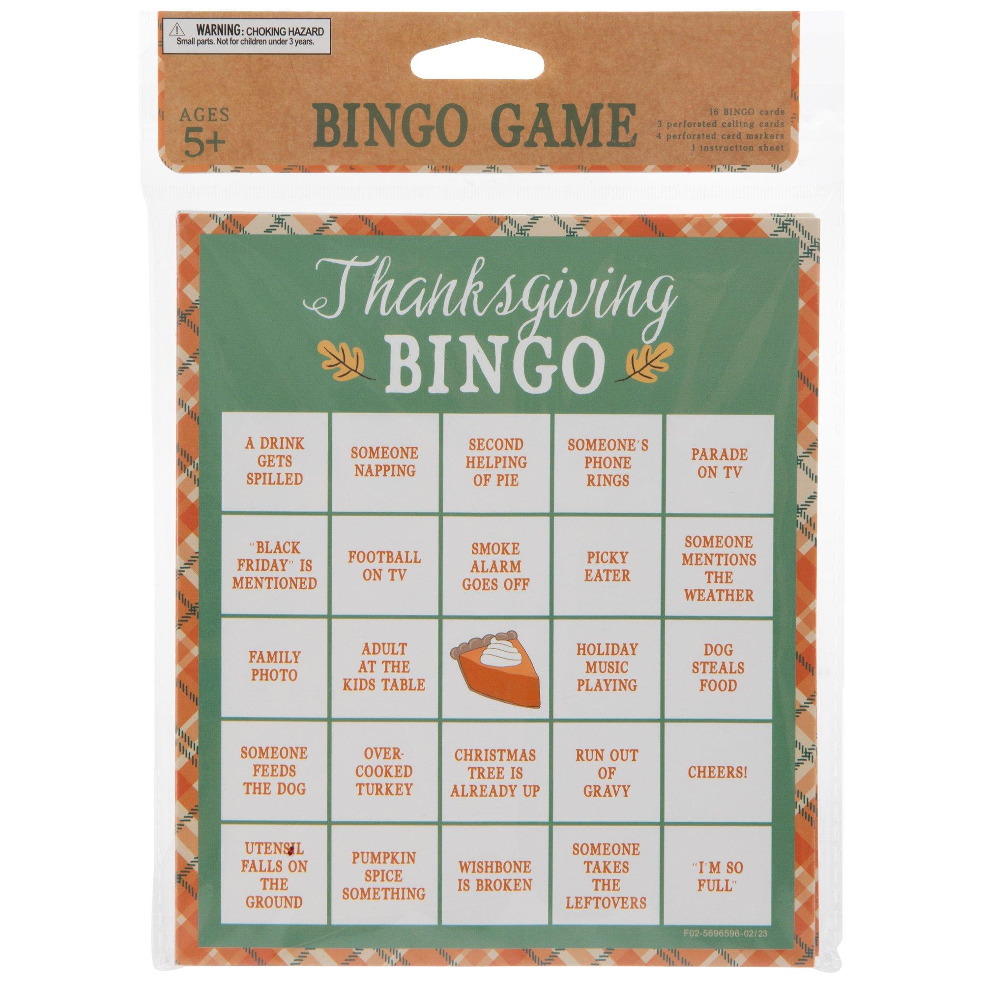 Thanksgiving Football Game Props Bingo Boards Set of 6 with Stats Tracker |  Thanksgiving Betting Games | Thanksgiving Adult Party Games